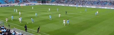 ⚽韩K联半场：黄载元乌龙送礼，奥罗伯破门，全北现代暂2-0领先大邱FC